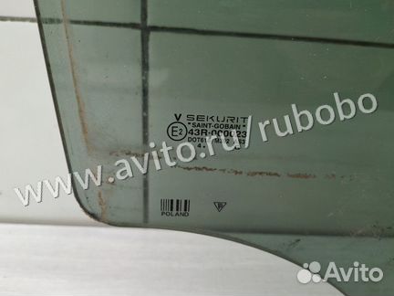 Стекло заднее правое 95554261204 Porsche Cayenne 9