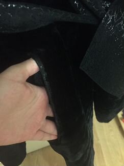 Шуба из мутона