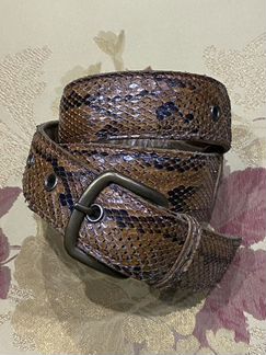 Ремень женский их питона