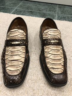 Кожаные лоферы