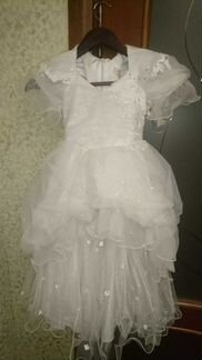 Бальное платье на девочку на 5-6 лет