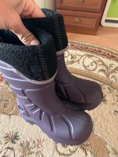 Резиновые сапоги 30 размера с носком