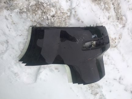 Задняя часть бампера на Citroen C-Crosser