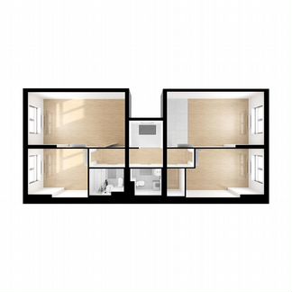 3-к квартира, 88.7 м², 10/24 эт.
