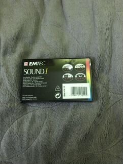 Аудио кассета emtec sound Type I новая