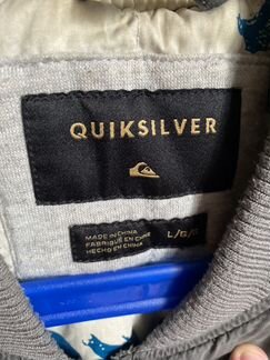 Бомбер quicksilver водонепроницаемый