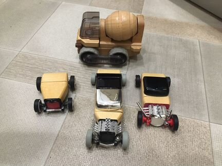 Деревянный конструктор edtoy и automoblox