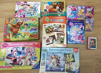 Пазлы и книги