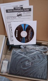 Роутер D-Link DSL-2640U