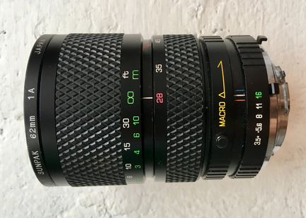 Объектив Sun 28-80 mm 3.5-4.5 MC Macro Minolta MD