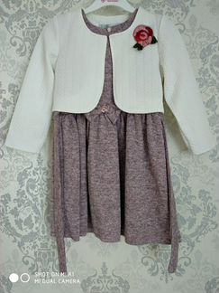 Платье+жакет (новое) 110-116 р