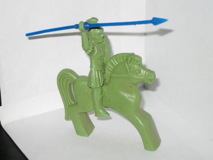 Всадник мки Римский воин солдатик конь лошадь СССР