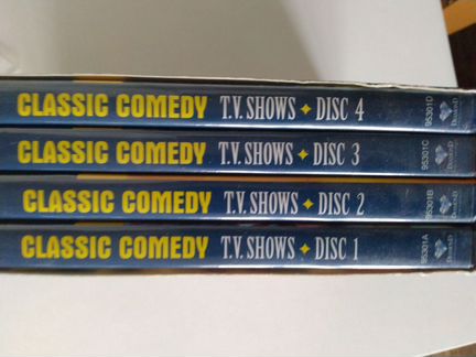 Сборник классических тв шоу 50-70х США - 4 dvd