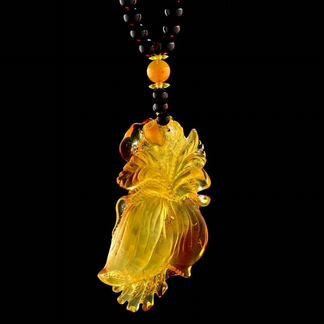 0037303/ст Янтарь натуральный бусы