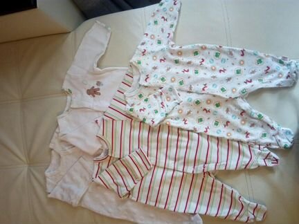 Слипы на девочку 0-3 месяца