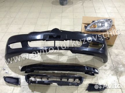 Бампер передний Митсубиси Лансер 9 2004-2006 год