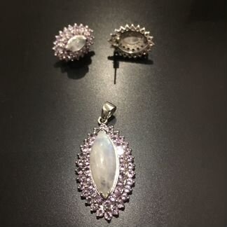 Серебряный комплект