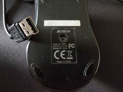 Компактная мышь A4Tech N-70FX