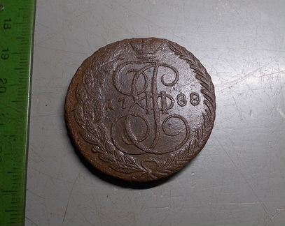 5 копеек 1788 год ем Оригинал