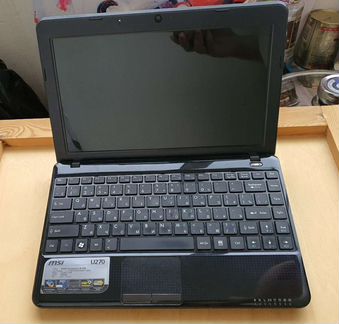 Ноутбук MSI U270, HDD 500GB