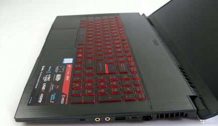 MSI gf75 thin 17.3, новый в коробке Core i7-9750H+