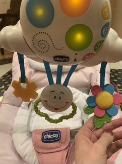 Шезлонг кресло качалка Chicco Balloon