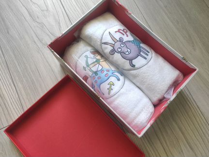 Полотенце махровое Зодиак Козерог и Стрелец