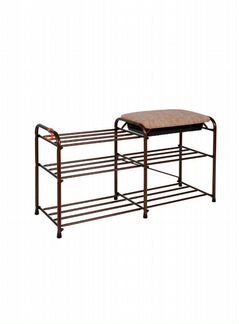 Полка подставка для обуви с сиденьем