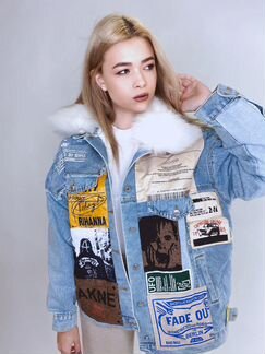 Джинсовка с мехом зимняя