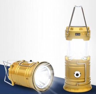 Светодиодный кемпинговый фонарь с солнечной батаре