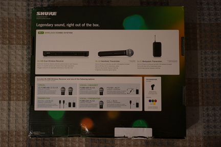 Микрофонная радиосистема shure BLX288E/PG58 M17