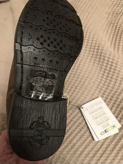 Сапожки geox утепленные новые р.28