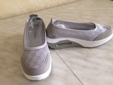 Летние туфли из текстиля