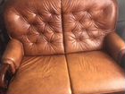 Кожаный диван - кровать