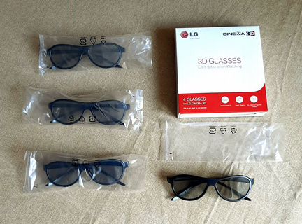 Очки LG cinema 3D