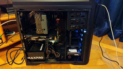 Игровой пк r7 2700x 16gb gtx1660