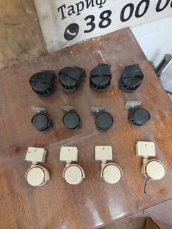 Колесики для мебели.остались белые