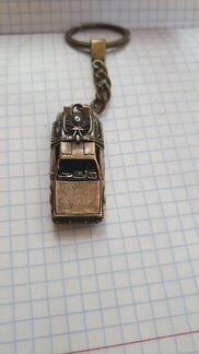 Брелок, машинки-легенды, бронза