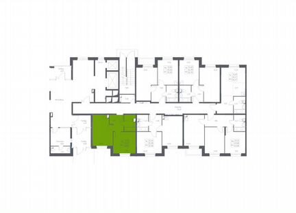 1-к квартира, 33.9 м², 1/14 эт.
