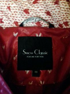 Куртка пуховик Snow Classiс