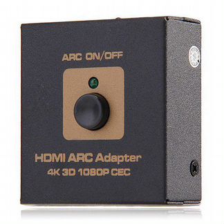 Адаптер hdmi ARC снимает звук с hdmi