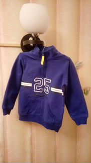 Толстовка синяя для мальчика р-р 104