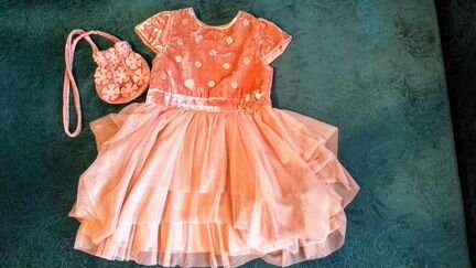Платье marks & spencer нарядное р. 116 (5-6 лет)