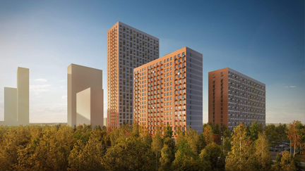 2-к квартира, 53.8 м², 8/17 эт.