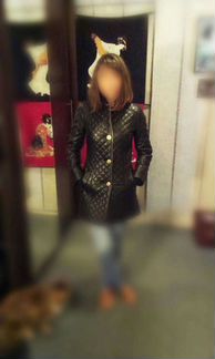 Кожаная куртка (пальто) 42