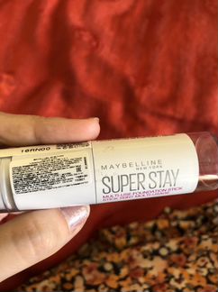 Тональная основа в стике Maybelline super stay fou