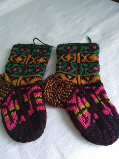 Детские джурабы 100 шерсть СССР