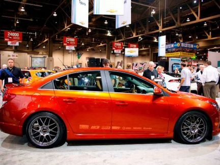 Пороги Chevrolet Cruze Z-Line