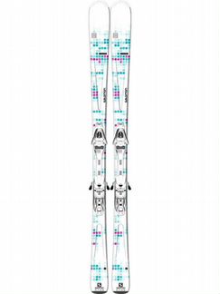 Женские лыжи Salomon Lagoon + Salomon L10