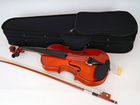 Скрипка 3/4 с футляром и смычком, Carayа MV-002